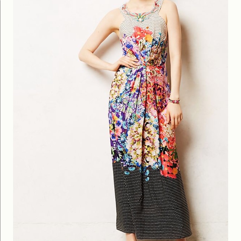 Anthropologie Arnala maxi dress by Ranna Gill